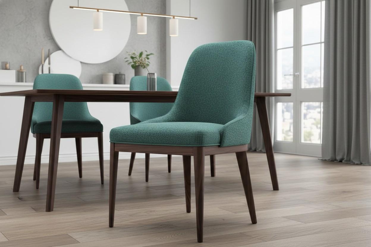 Contemporary Dining Chairs In A Minimalist & Sleek Aesthetic - Mondo Design (Moderne) im Angebot