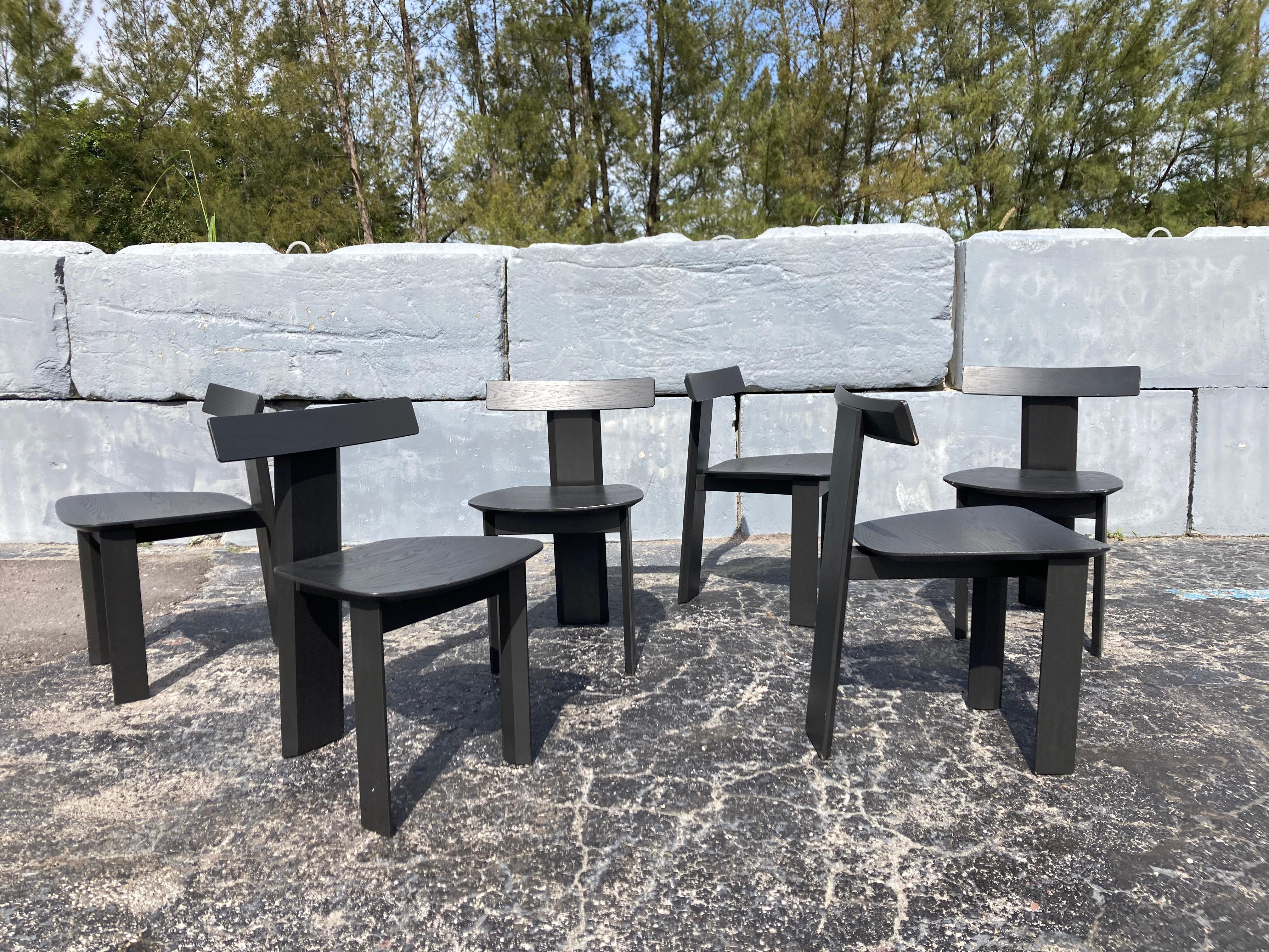 Modern Contemporary Dining Chairs MARK by Sebastian Herkner for Linteloo For Sale