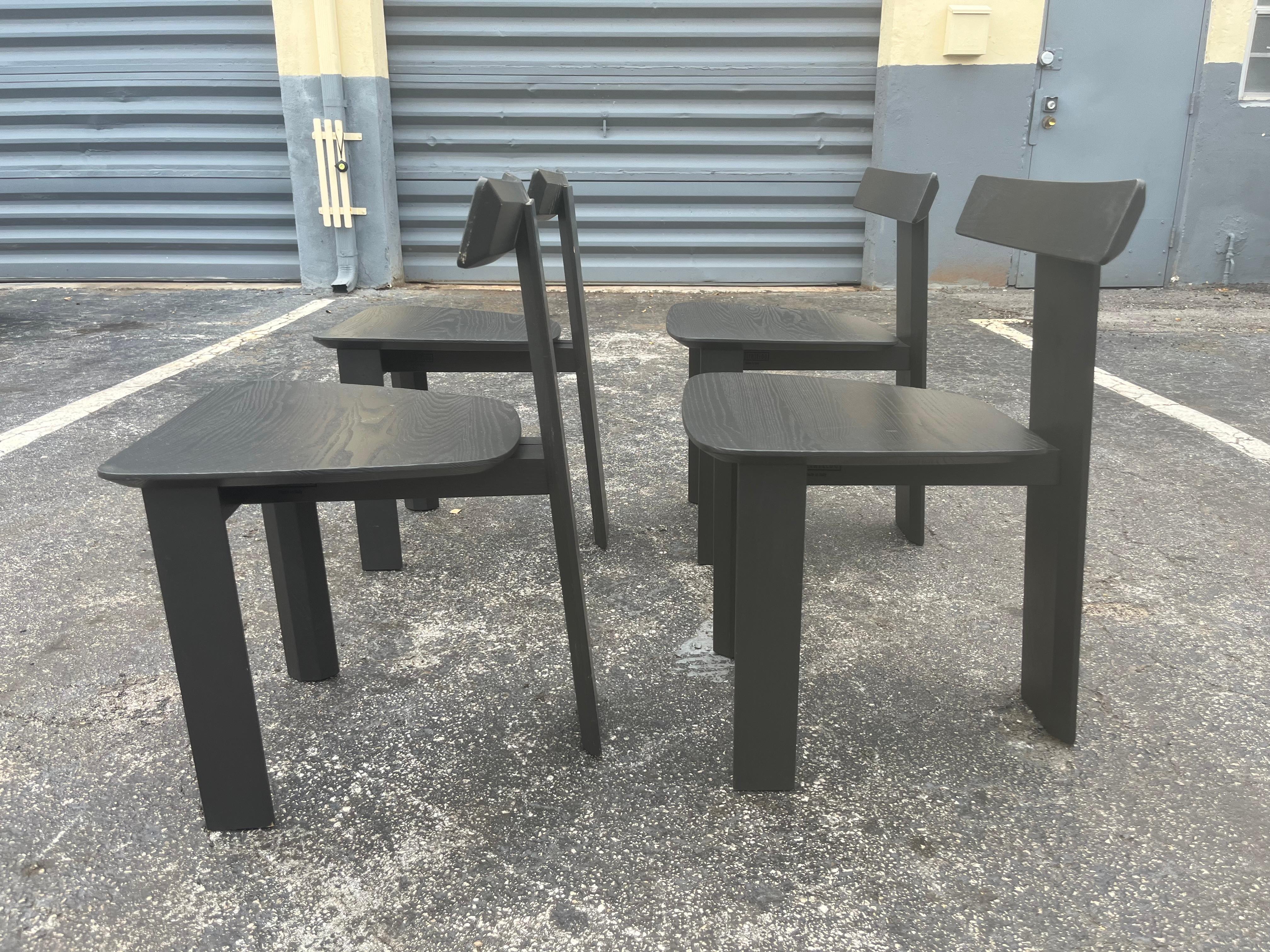 Italian Contemporary Dining Chairs MARK by Sebastian Herkner for Linteloo For Sale