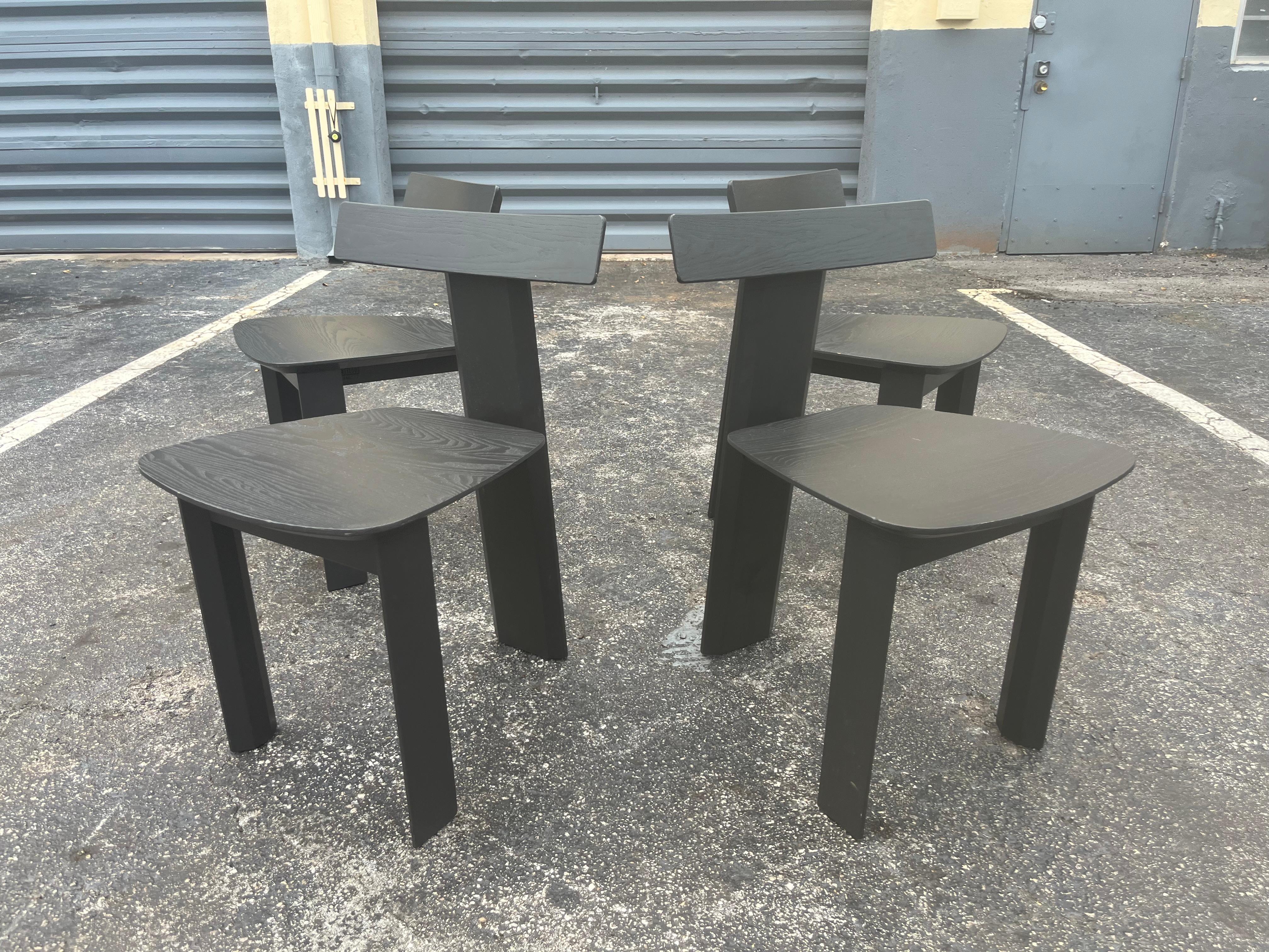 Contemporary Dining Chairs MARK by Sebastian Herkner for Linteloo In Good Condition For Sale In Miami, FL