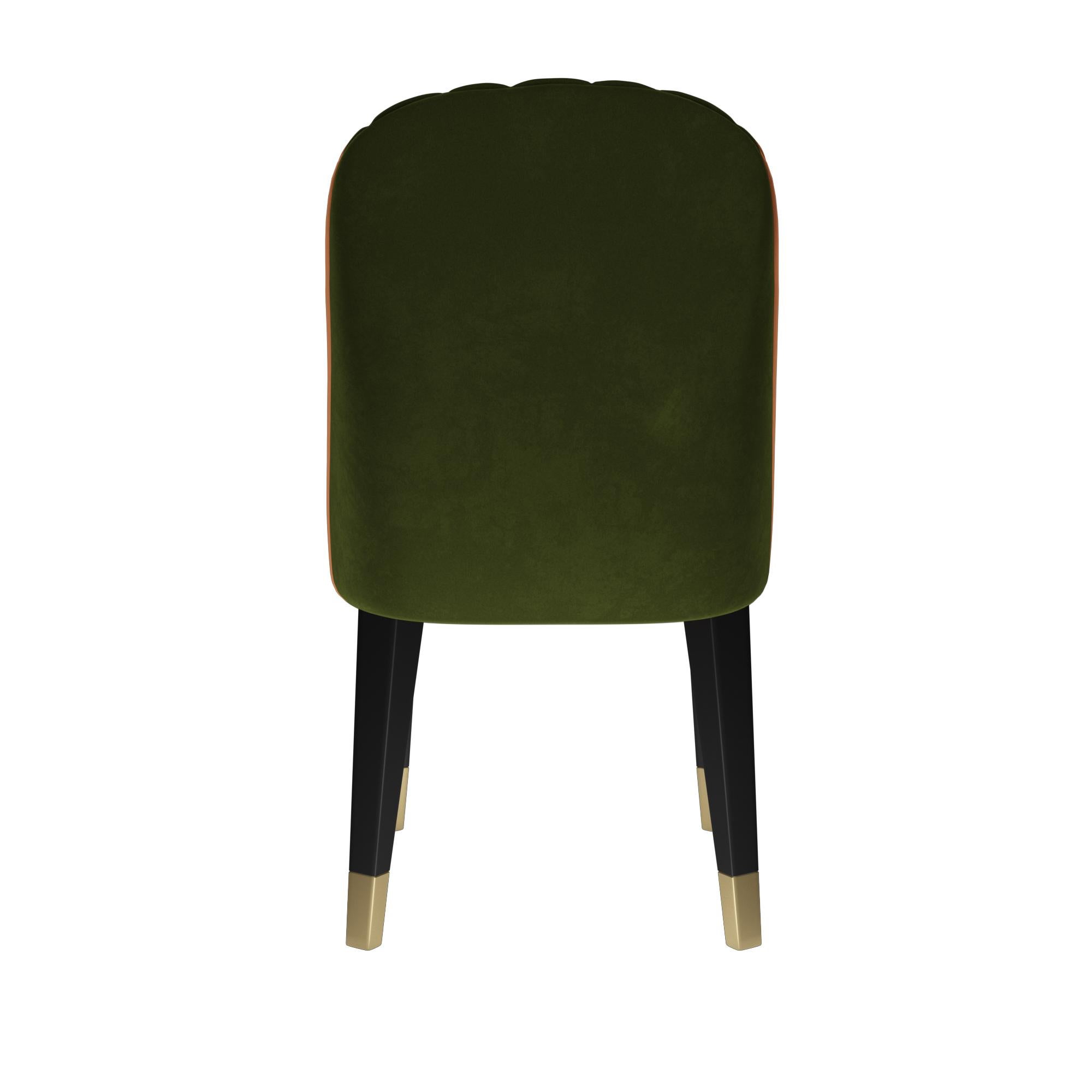 green velvet dining chairs set of 6