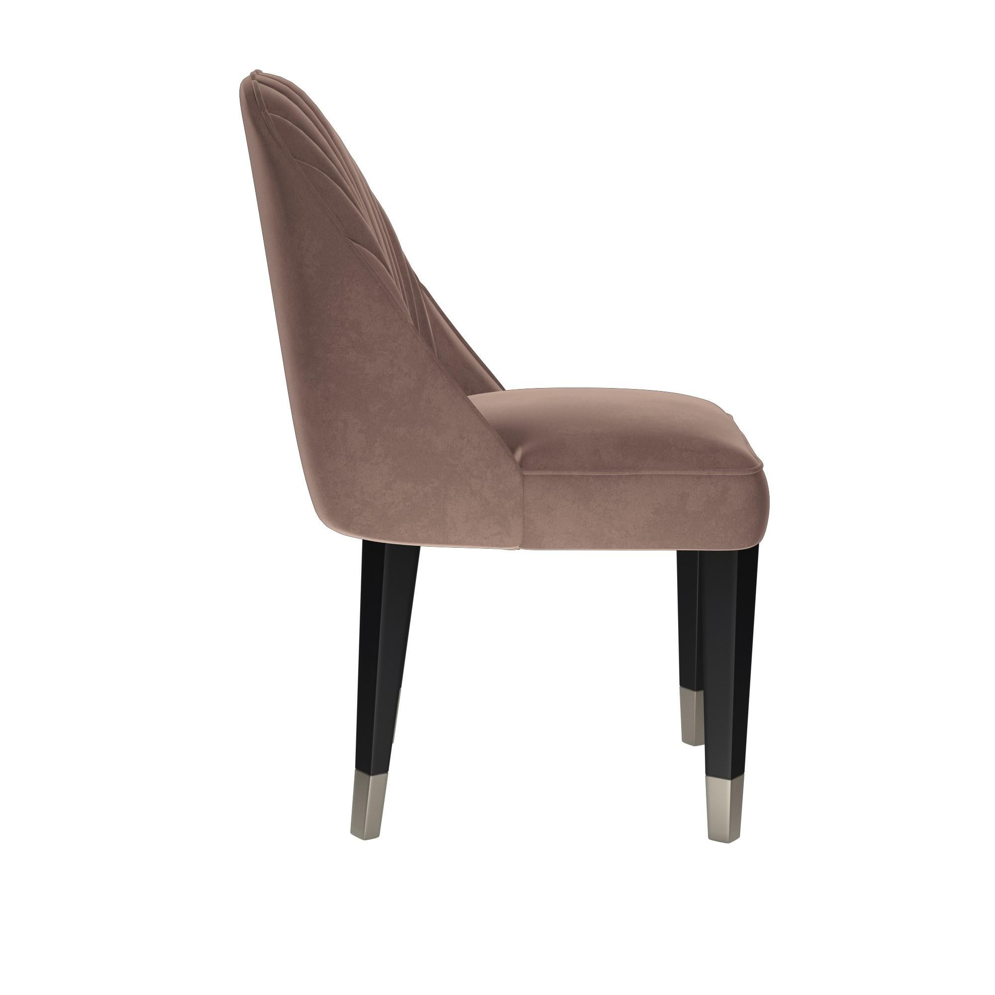 modern velvet dining chairs