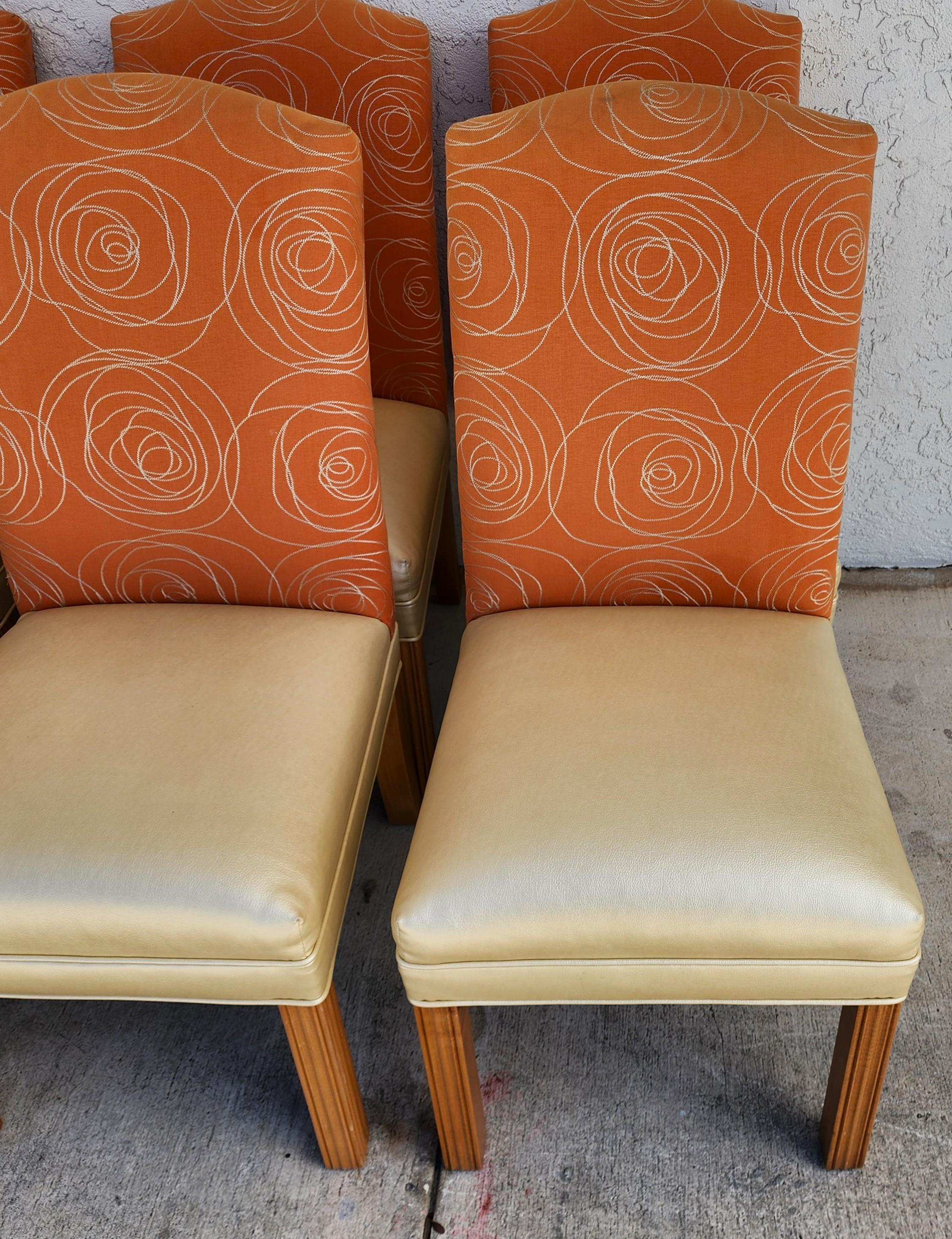 Set di 8 sedie da pranzo contemporanee in vendita 1