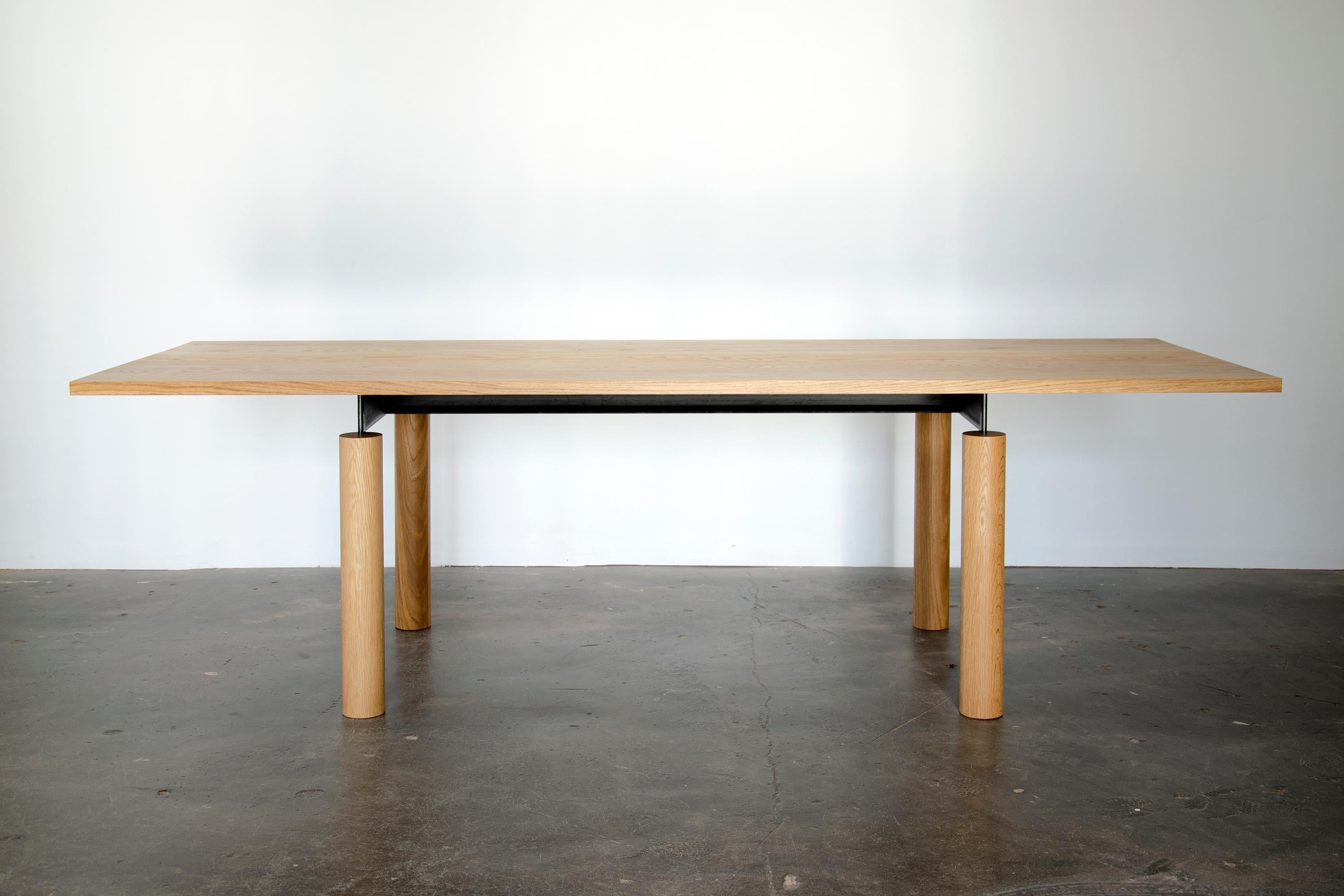 white oak conference table