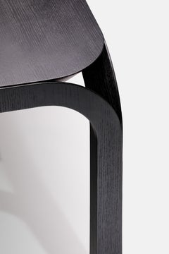 Acquabella dining table, in open-pore ash wood by Viviana De Grandi for Medulum
