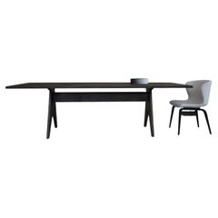 Contemporary Dining Room Table 'POSE', 300, Black Oak + More Sizes