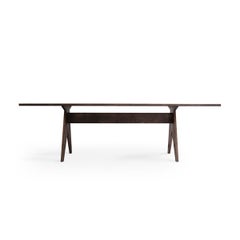 Contemporary Dining Room Table 'POSE', 300, Smoked oak + More Sizes