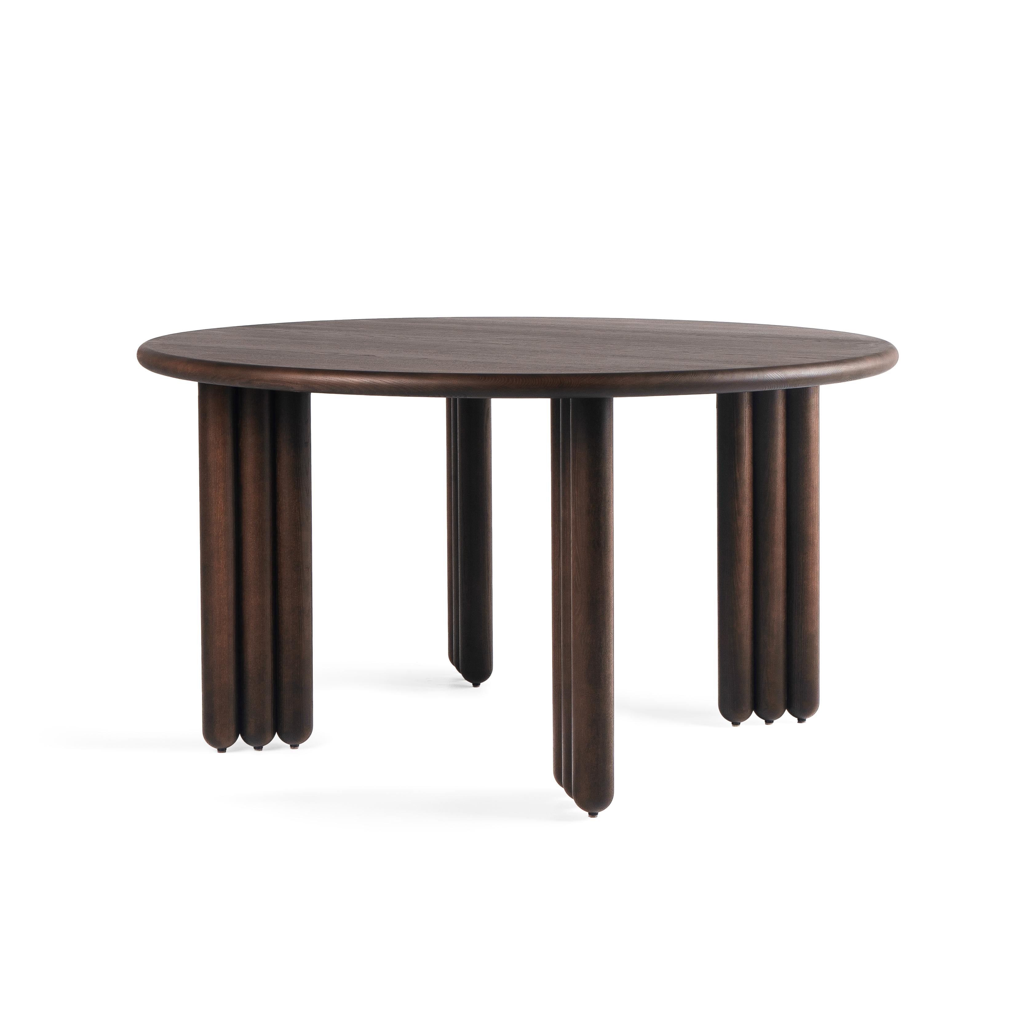 Ukrainian Contemporary Dining Round Table 'Flock' by Noom, 140 cm For Sale