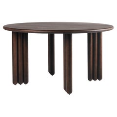 Contemporary Dining Round Table 'Flock' by Noom, 140 cm