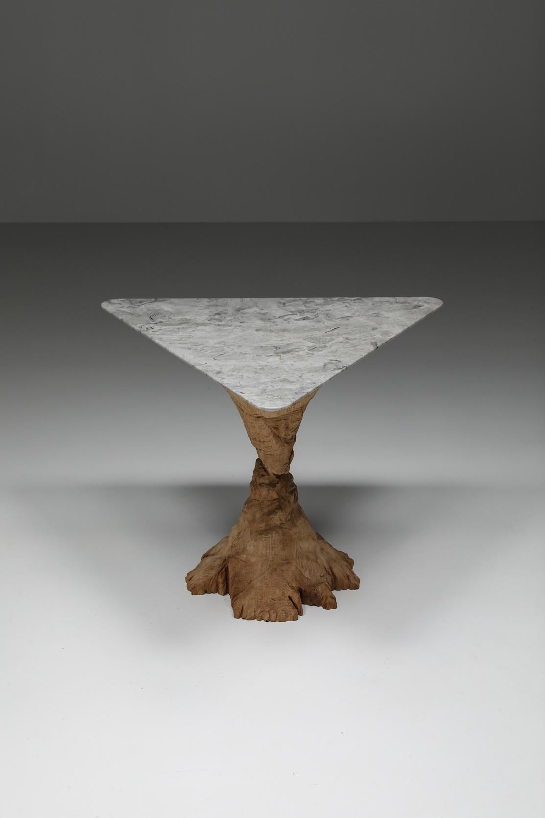Contemporary Side Table by Lionel Jadot 'Little Bear Grinder' Belgian Design For Sale 3