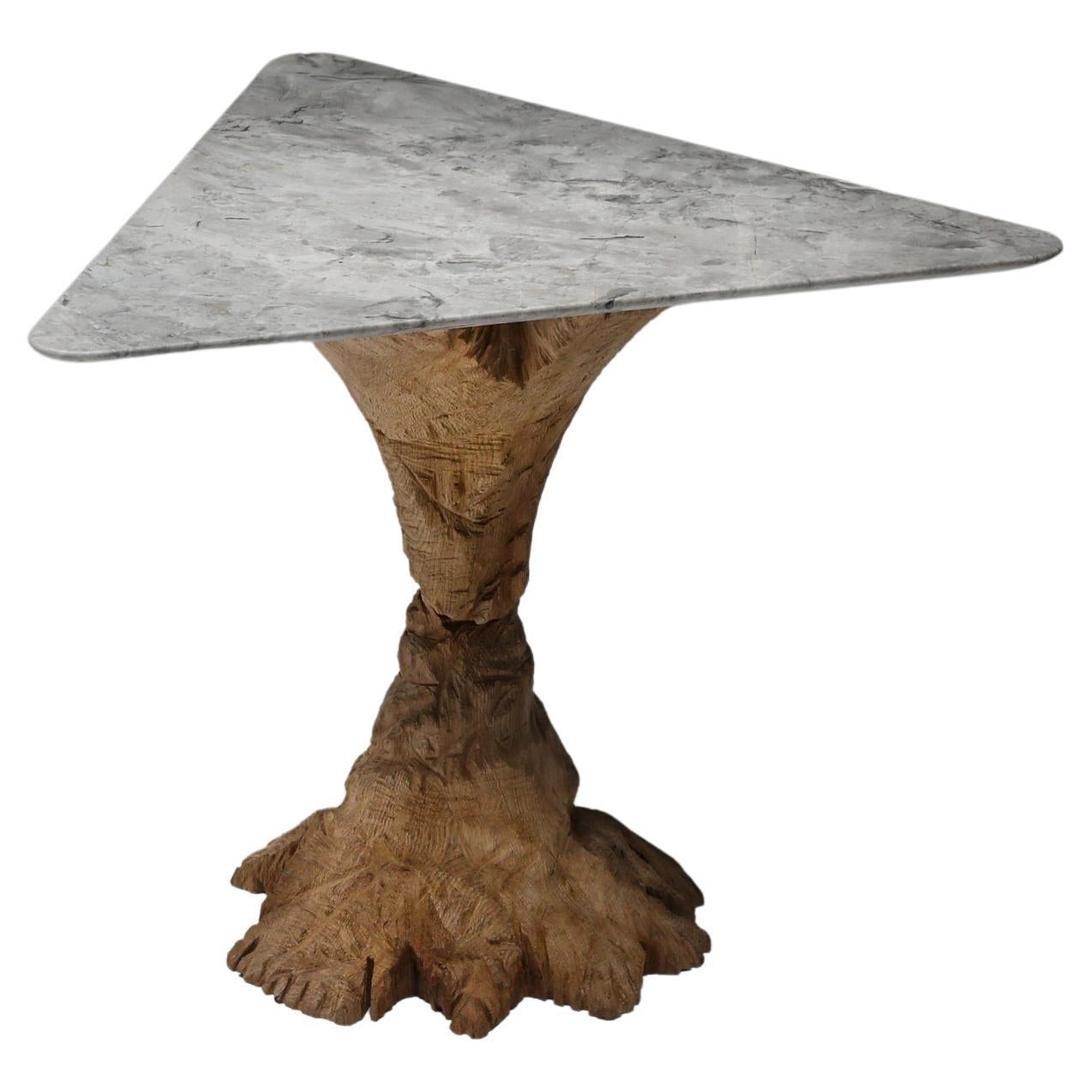 Contemporary Side Table by Lionel Jadot 'Little Bear Grinder' Belgian Design For Sale