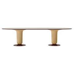 Contemporary Dining Table 'Explorer' by Jaime Hayon, 300 cm, Beige 