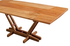 Table de salle à manger en bois dur brésilien