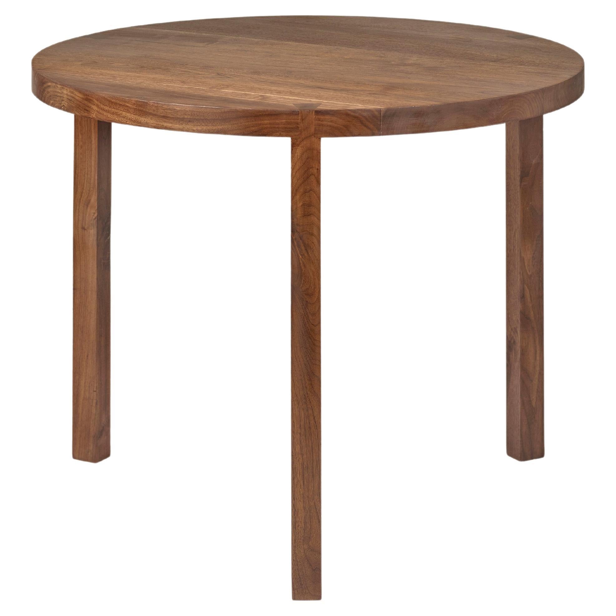 Contemporary Dining Table in Walnut 'Solid' by Atelier 365 x Valerie Objects For Sale