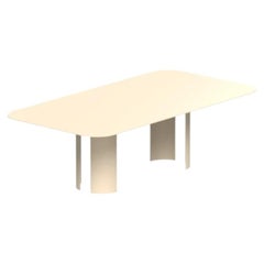 Contemporary Dining Table 'INDIA L' by RIPA, Beige