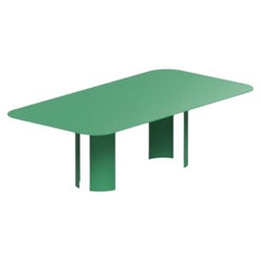 Contemporary Dining Table 'INDIA L' by RIPA, Green
