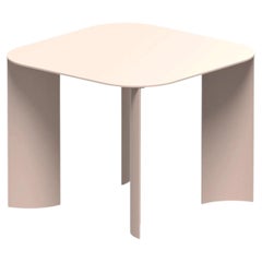 Contemporary Dining Table 'INDIA S' by RIPA, Light Pink