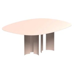 Contemporary Dining Table 'INDIA SASSO' by RIPA, Light Pink