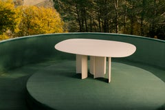 Contemporary Dining Table 'INDIA SASSO' by RIPA, Red