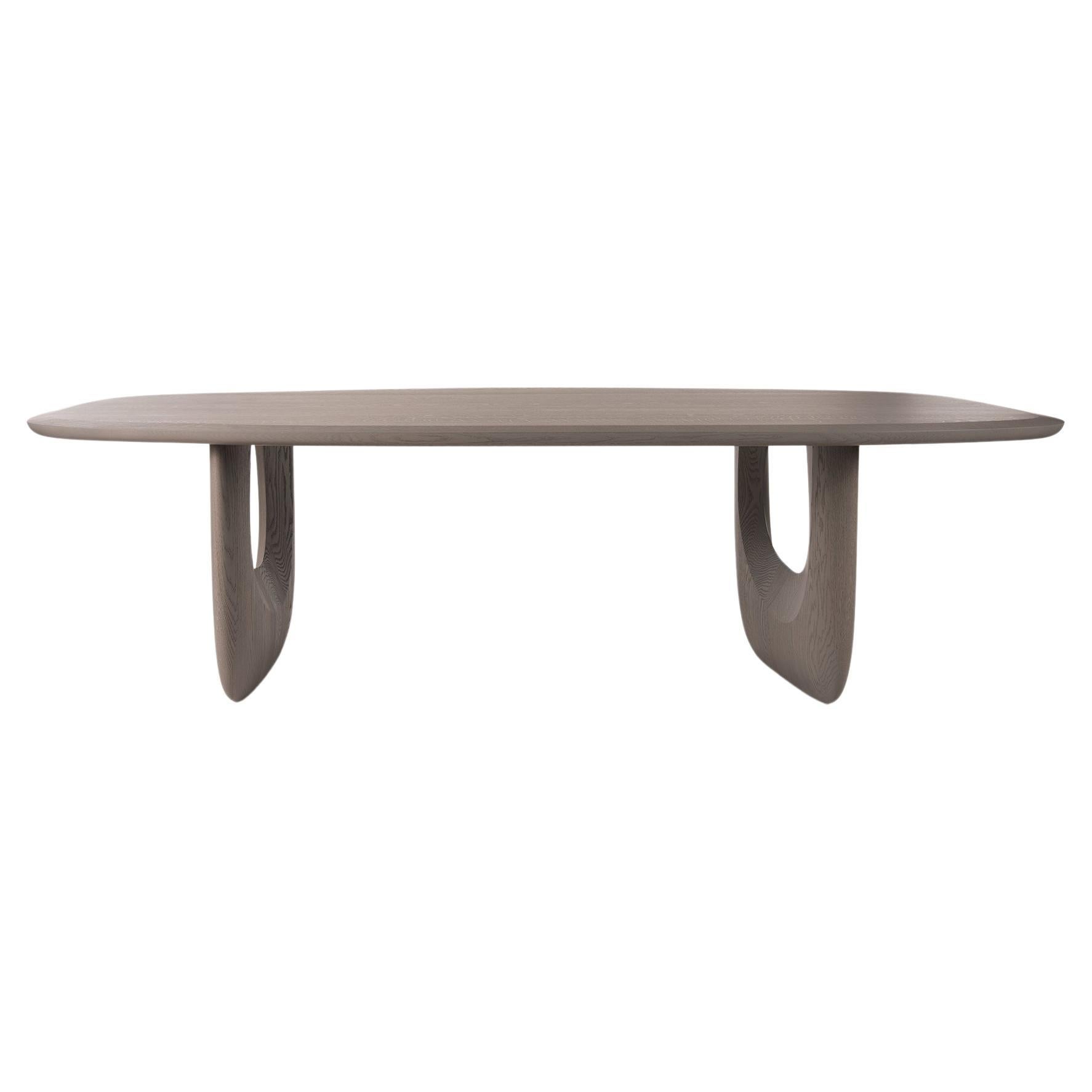 Contemporary Dining Table 'Savignyplatz' by Man of Parts, Whiskey Oak, 360 cm For Sale 4