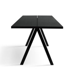 Contemporary Dining Table 'Saw' Wood, 200 'More Sizes, More Finishes'