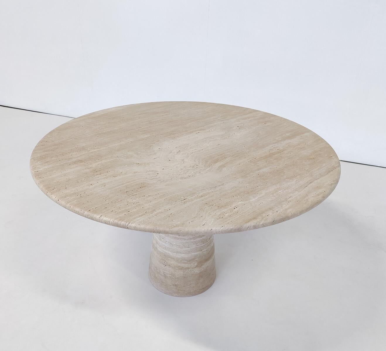 Contemporary Dining Table, Travertine, Italy

Custom made size available upon request.