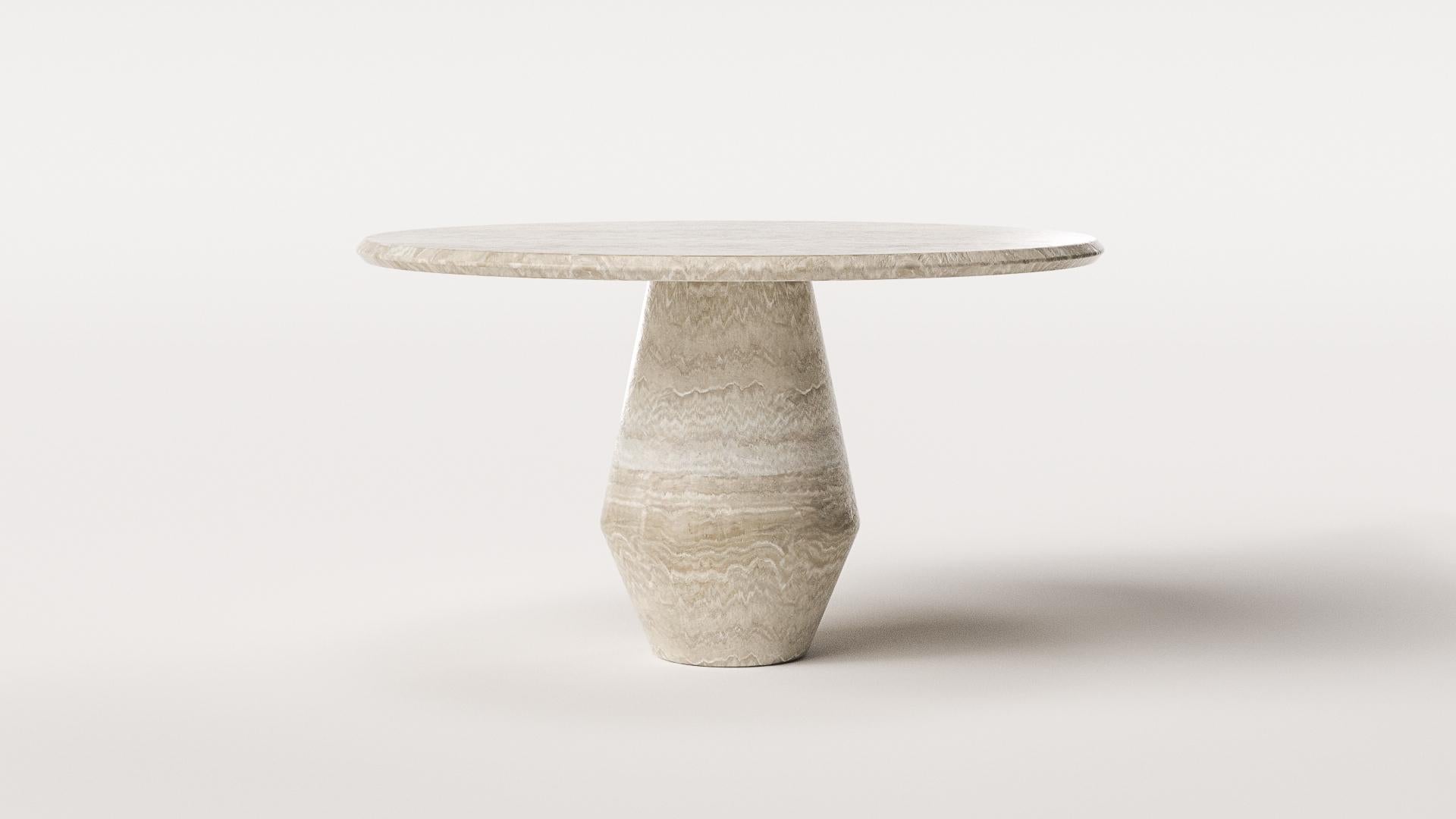 Arthur’s passion and dedication to process inspire him to constantly discover new manufacturing techniques and innovative shapes that he brings to life through hand-picked materials and executed by the best French craftsmen. His collectible design