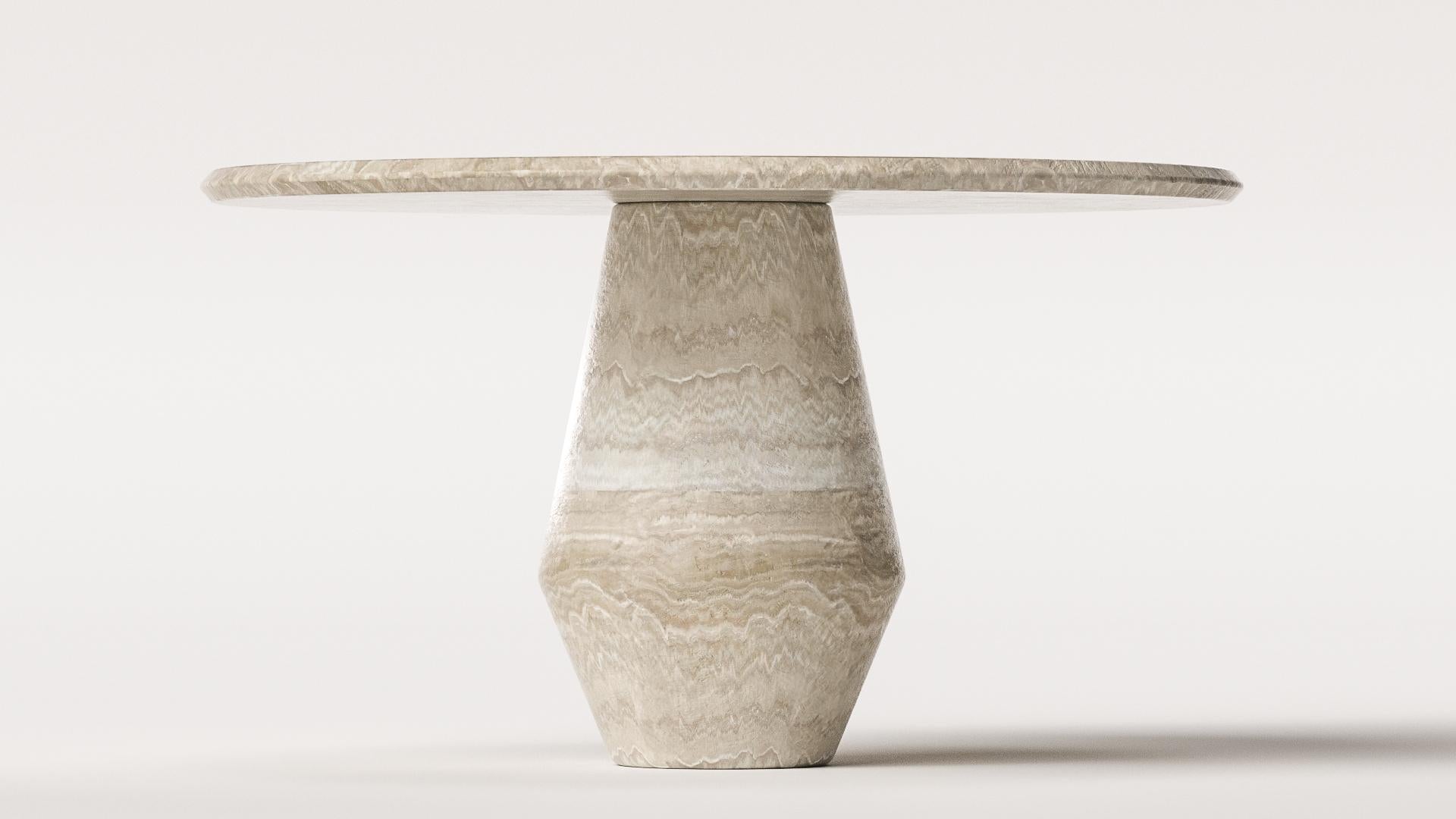 Contemporary Dolmen - Circular Table by Arthur Vallin In New Condition For Sale In 1204, CH