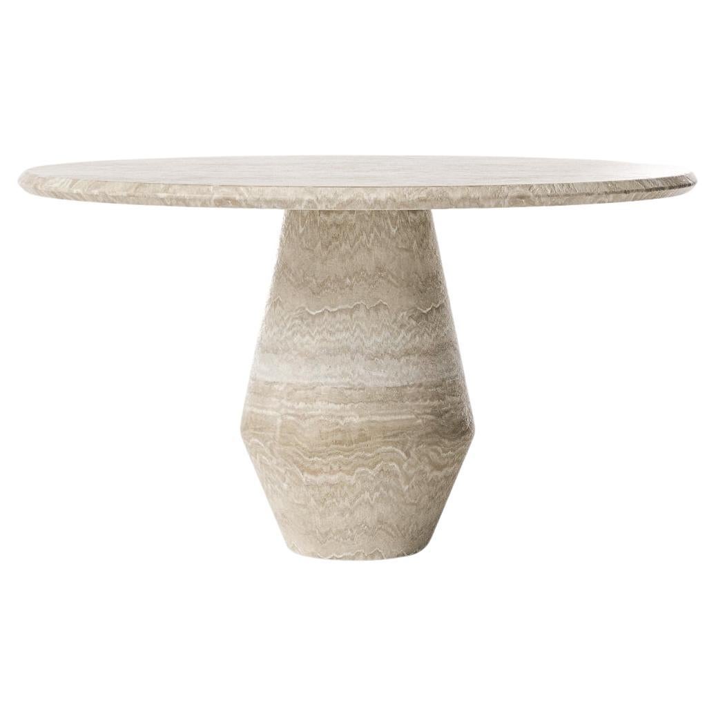 Dolmen Contemporary - Table circulaire par Arthur Vallin