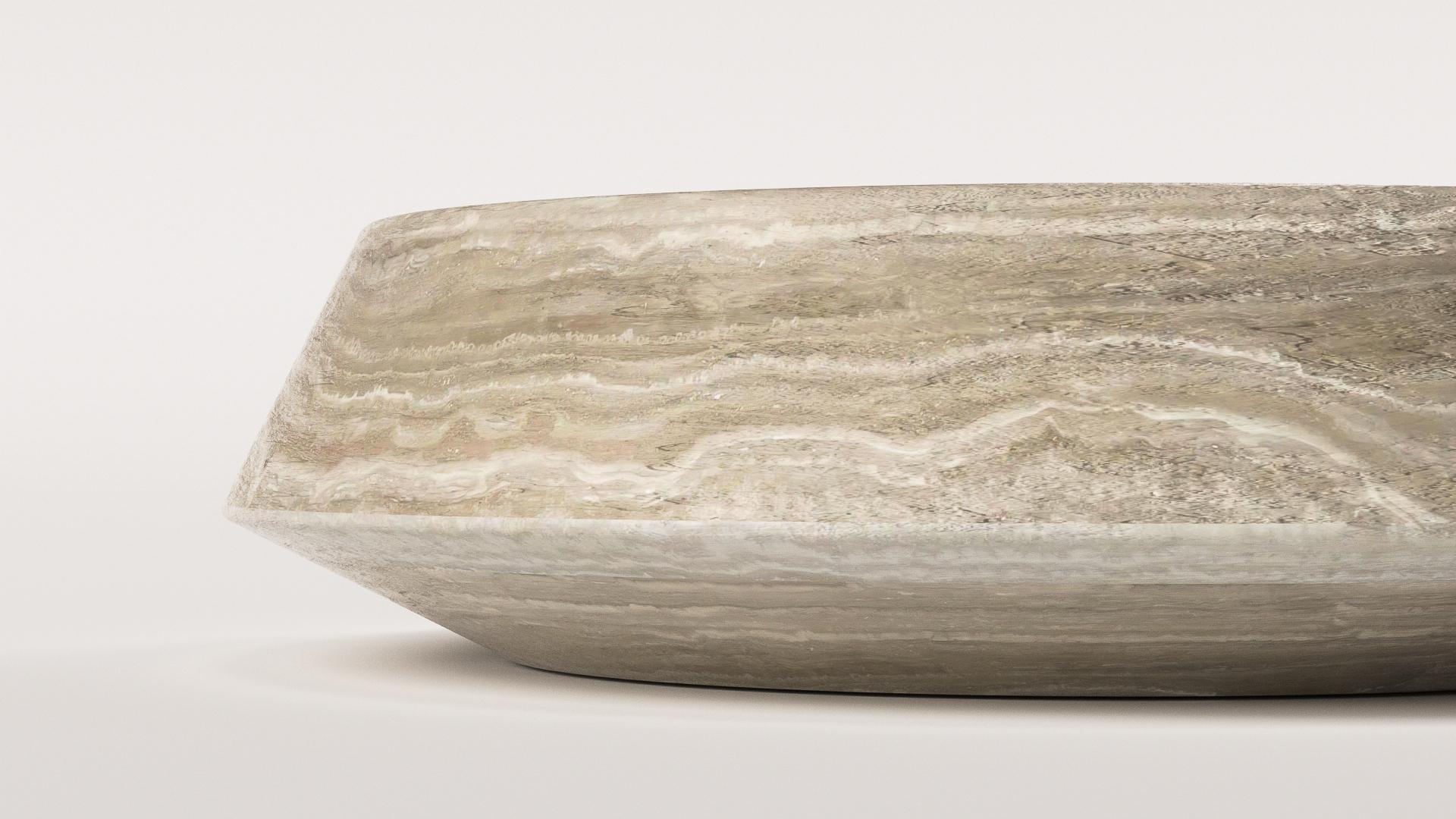 Fait main Contemporary Dolmen - Table basse par Arthur Vallin en vente