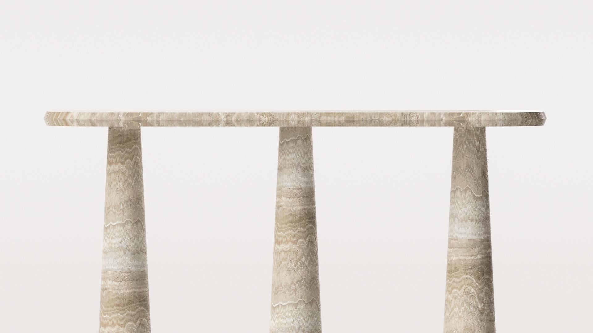 Contemporary Dolmen - Console by Arthur Vallin For Sale 5
