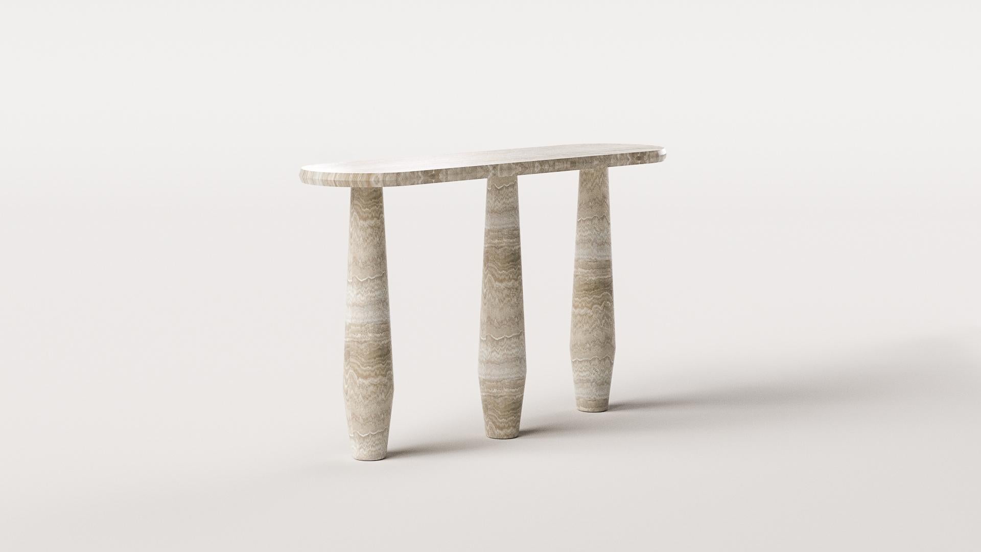 Hand-Crafted Contemporary Dolmen - Console by Arthur Vallin For Sale