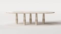 Contemporary Dolmen - Table de salle à manger par Arthur Vallin