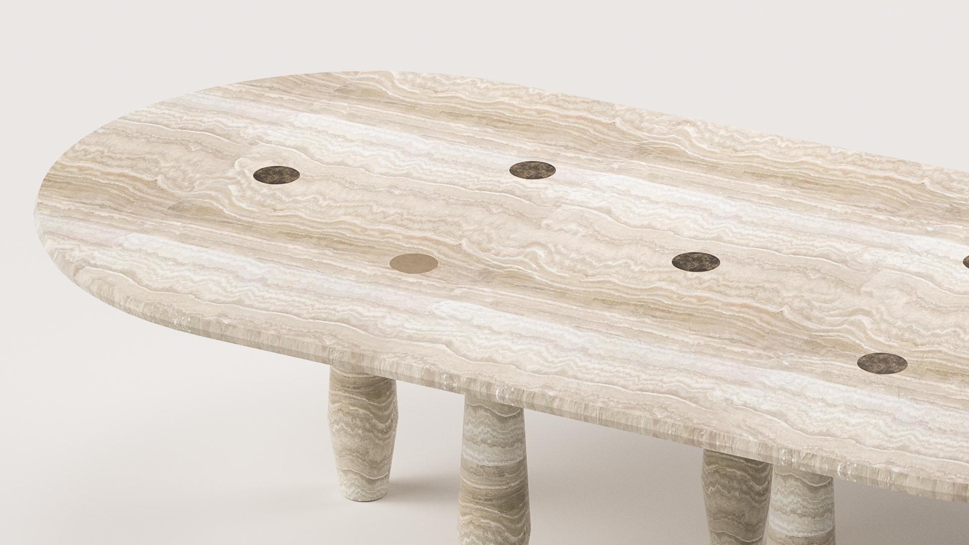 Contemporary Dolmen - Table de salle à manger par Arthur Vallin en vente 2