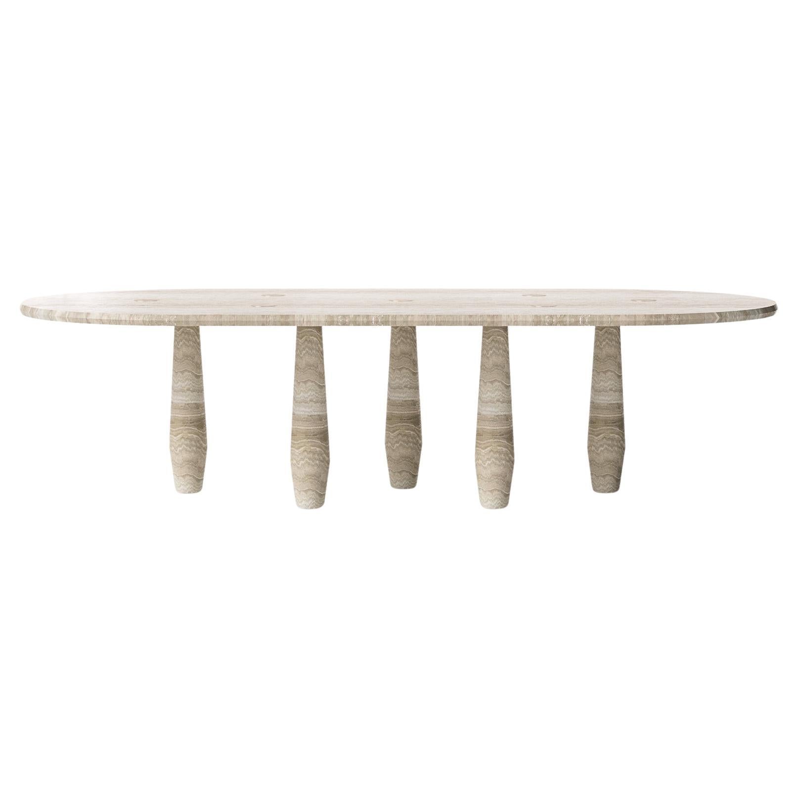 Contemporary Dolmen - Table de salle à manger par Arthur Vallin