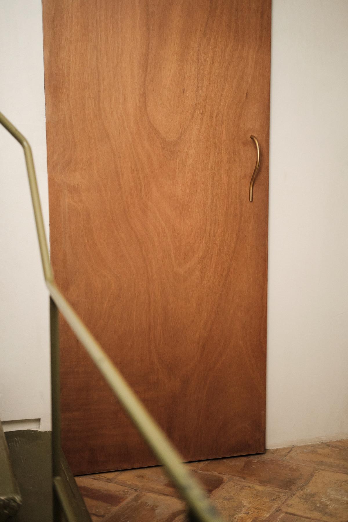 Contemporary Door Handle / Knob 'Doyen' by Spaces Within, Amber Brass In New Condition For Sale In Paris, IDF
