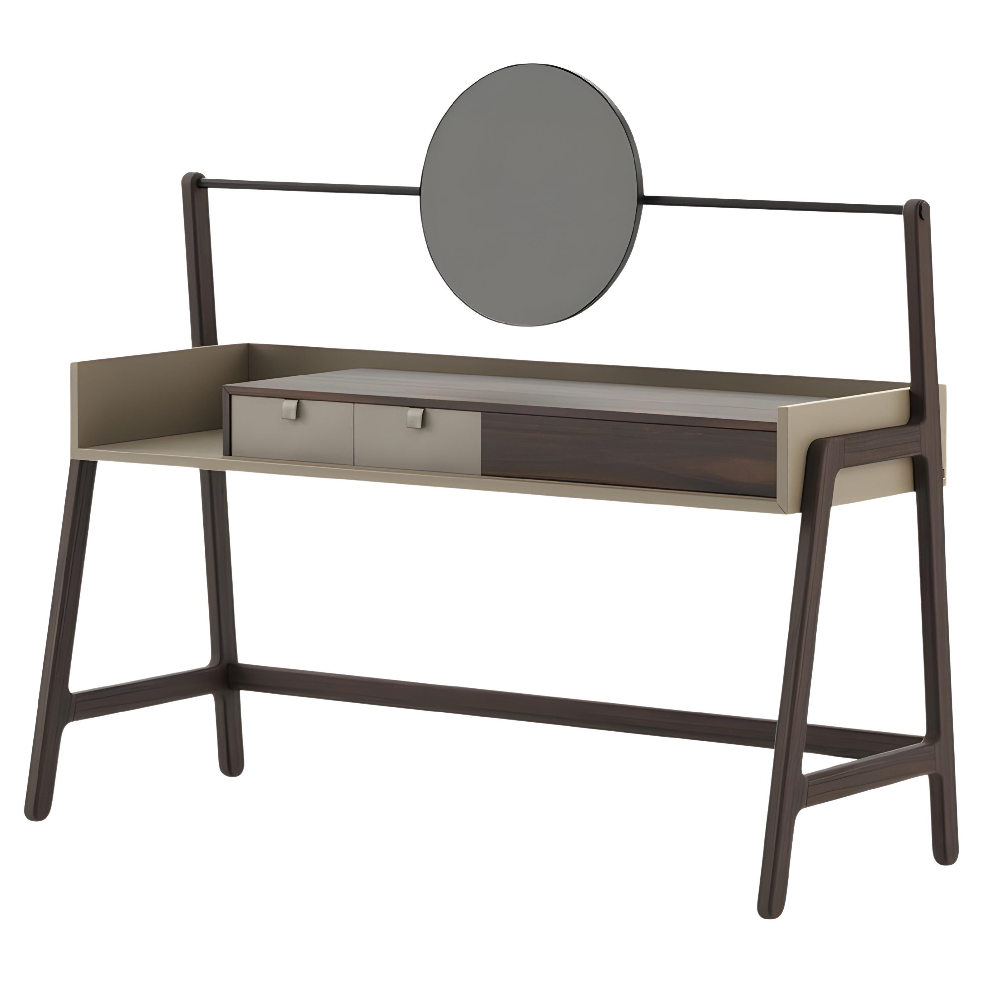 Contemporary Dressing Table Featuring a Minimalist Design in Custom Finishes