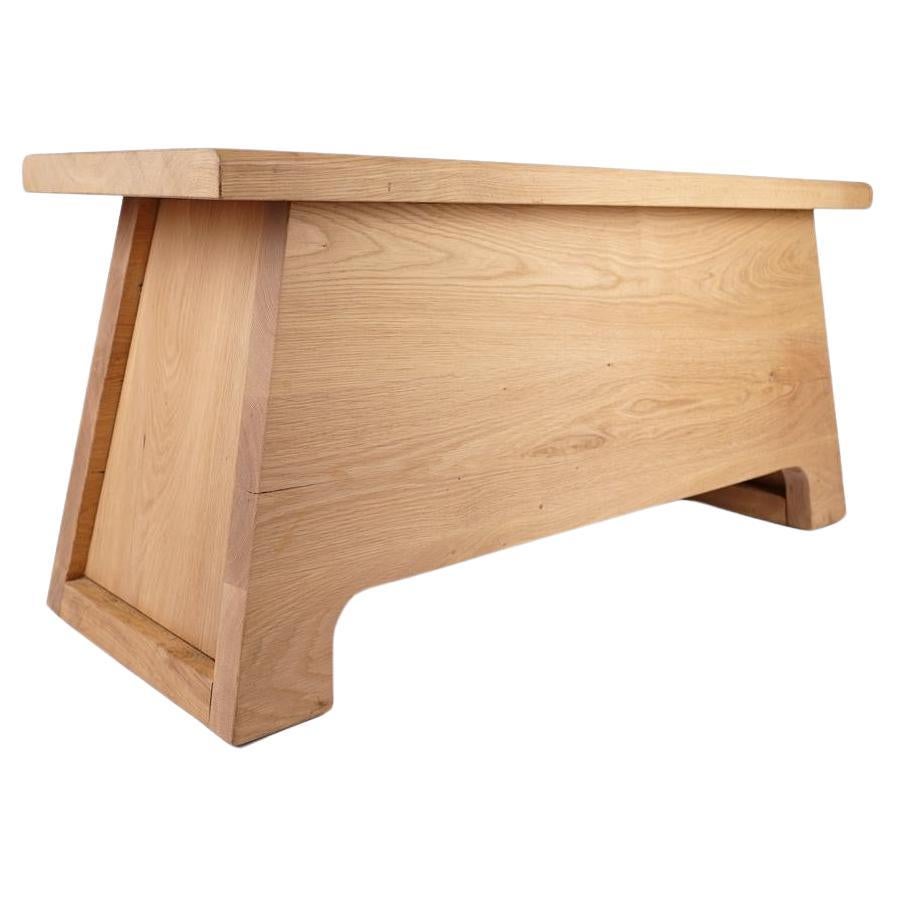 Table d'appoint contemporaine de style hollandais Harm De Veer en bois d'Oak Wood