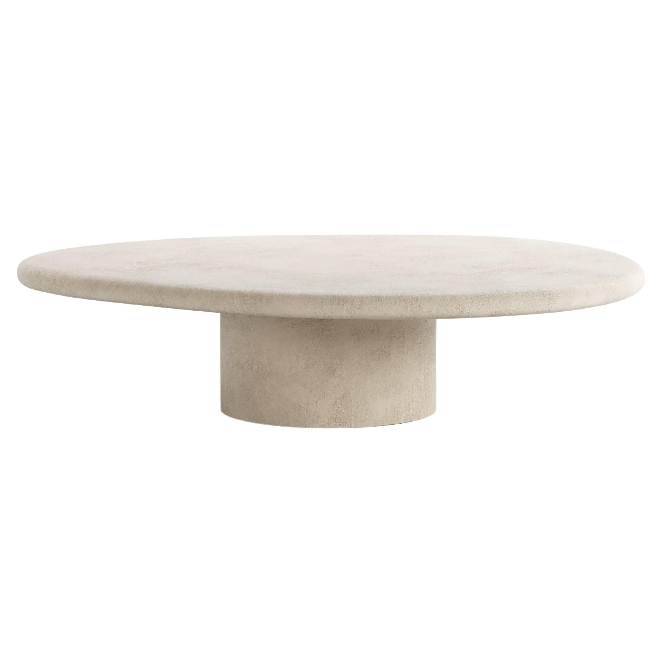 Contemporary Earthy Aude 110 cm Coffee table by Armand & Francine For Sale