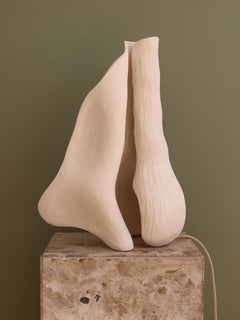 Lampada Reef in ceramica di Jan Ernst, in stile contemporaneo e terragno