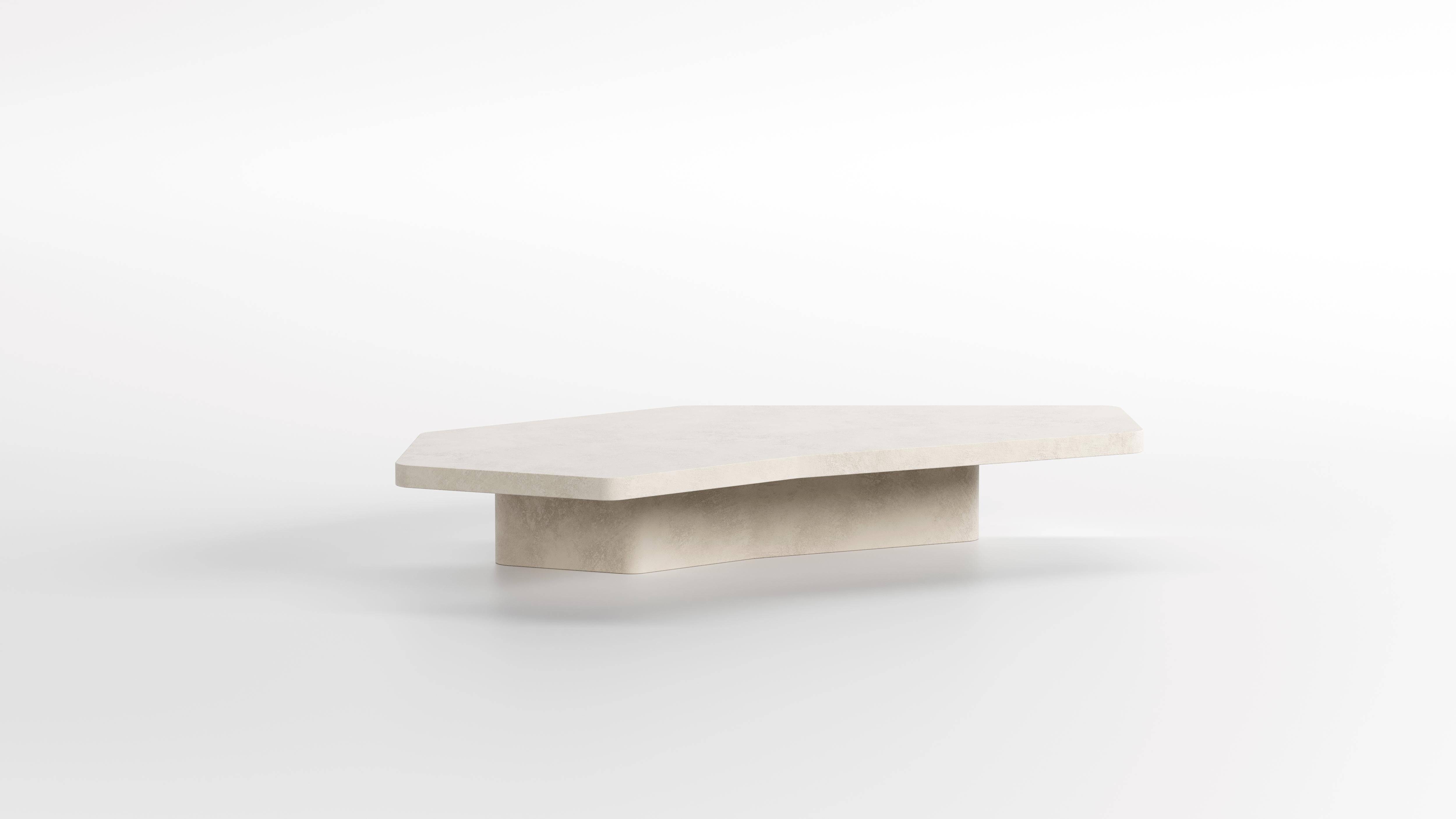 Bohemian Contemporary Earthy Diane Coffee table 170 cm long by Armand & Francine For Sale