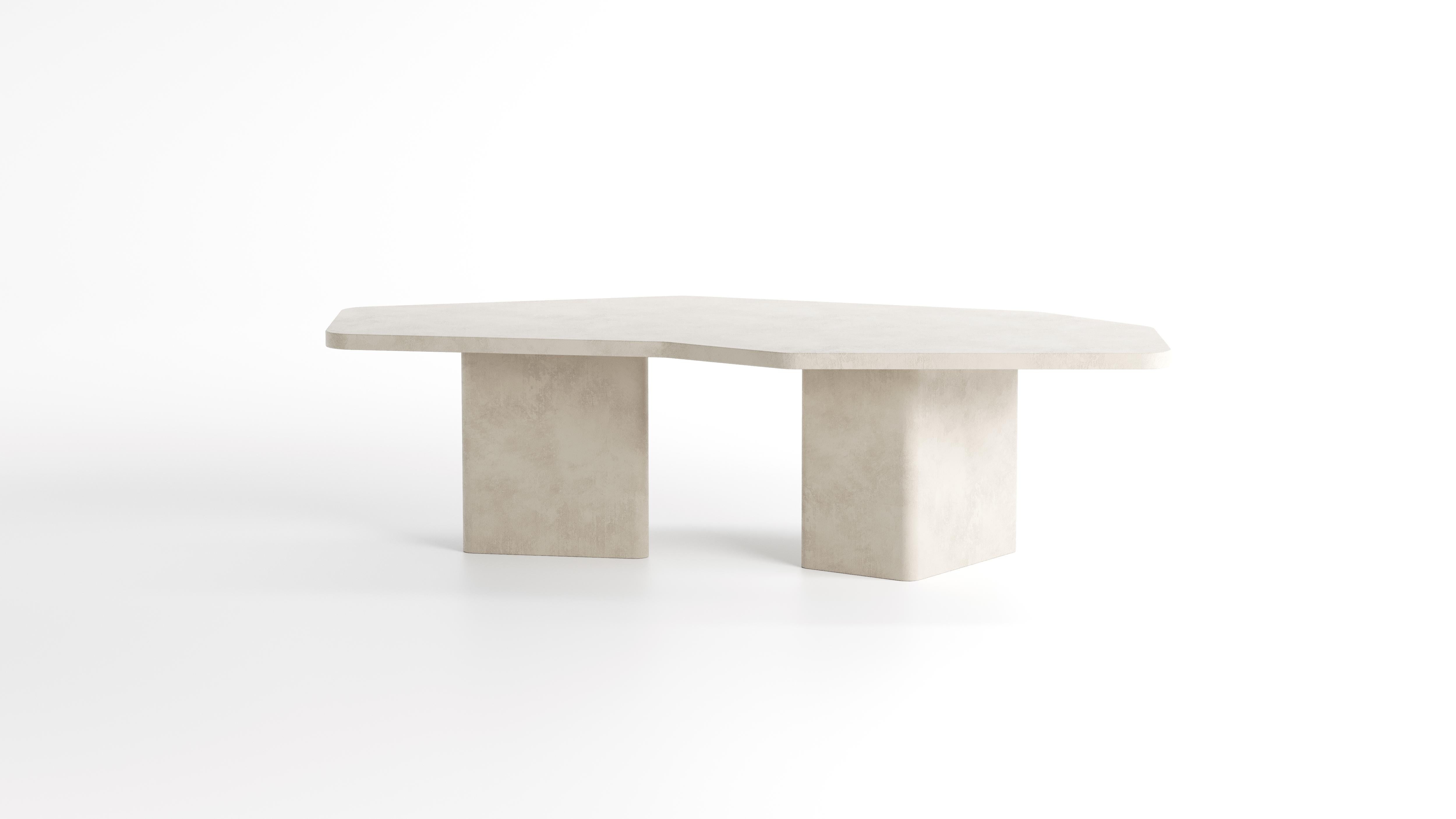 Bohemian Contemporary Earthy Douglas 260 cm long Dining Table by Armand & Francine For Sale
