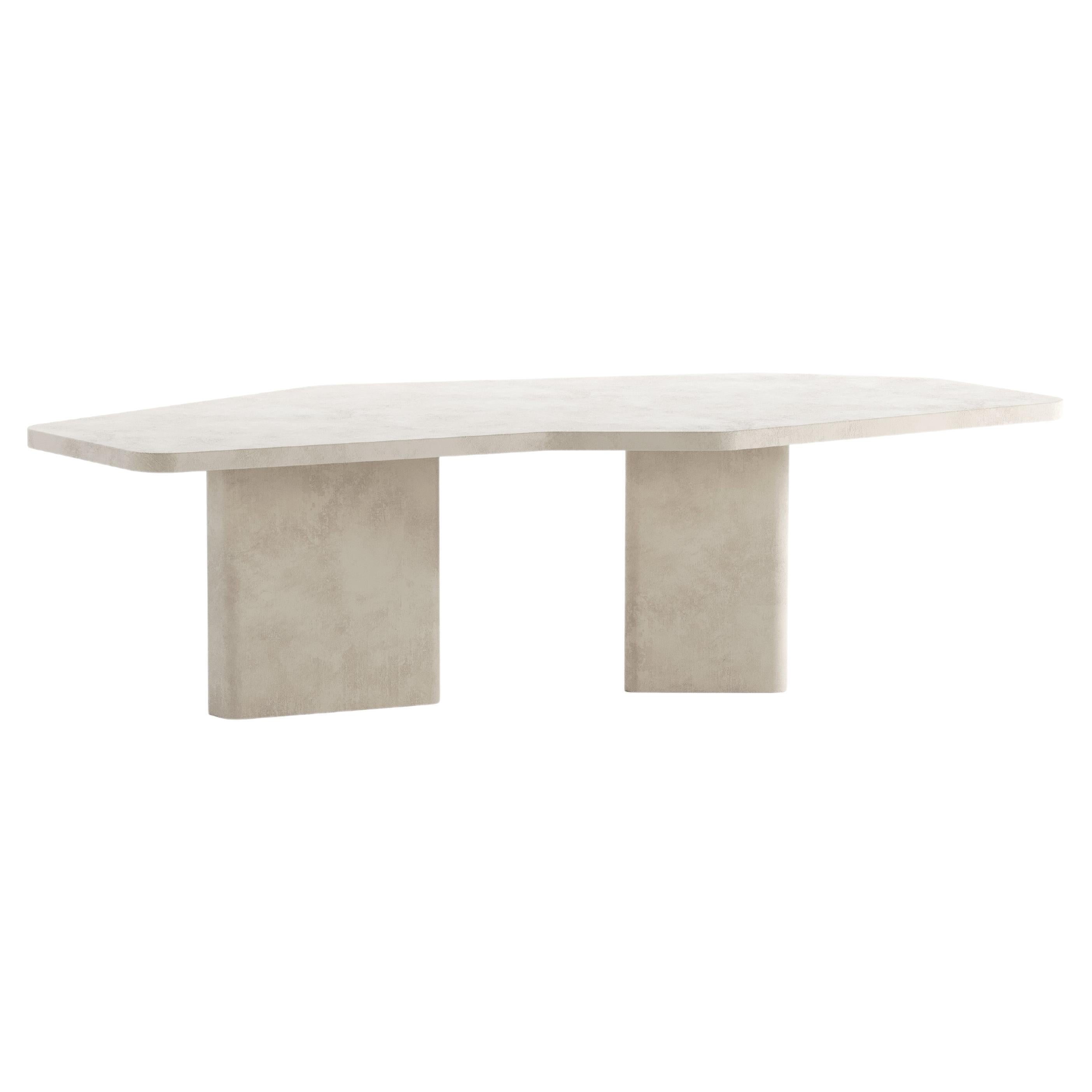 Contemporary Earthy Douglas 260 cm long Dining Table by Armand & Francine For Sale