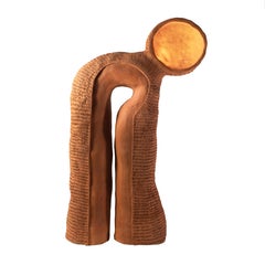 Contemporary Earthy Eye table lamp Handcrafted by Jan Ernst