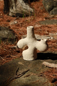 Candelabro contemporáneo de bosque terroso 01 hecho a mano por Jan Ernst