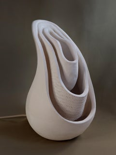Contemporary Earthy Loop table lamp Handcrafted by Jan Ernst