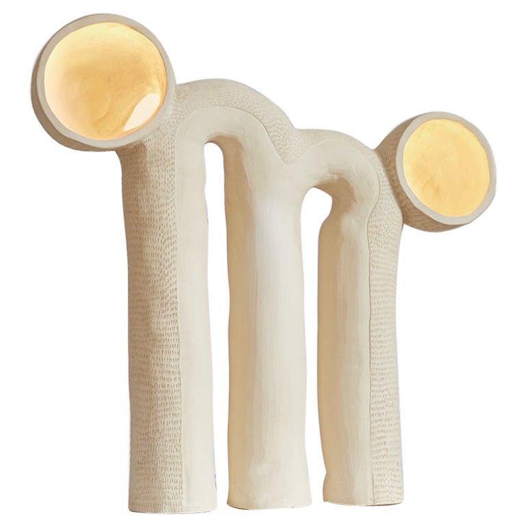 Lampe de table Contemporary Earthy Two Eye Handcrafted by Jan Ernst