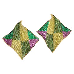 Sapphire More Earrings