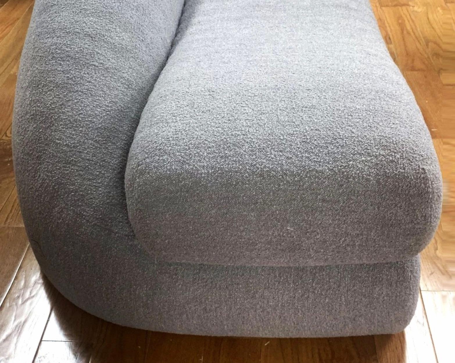 Contemporary Eco-friendly Ergonomic Beanbag Beanie Sofa With Integrated Daybeds  In New Condition For Sale In Brooklyn, NY