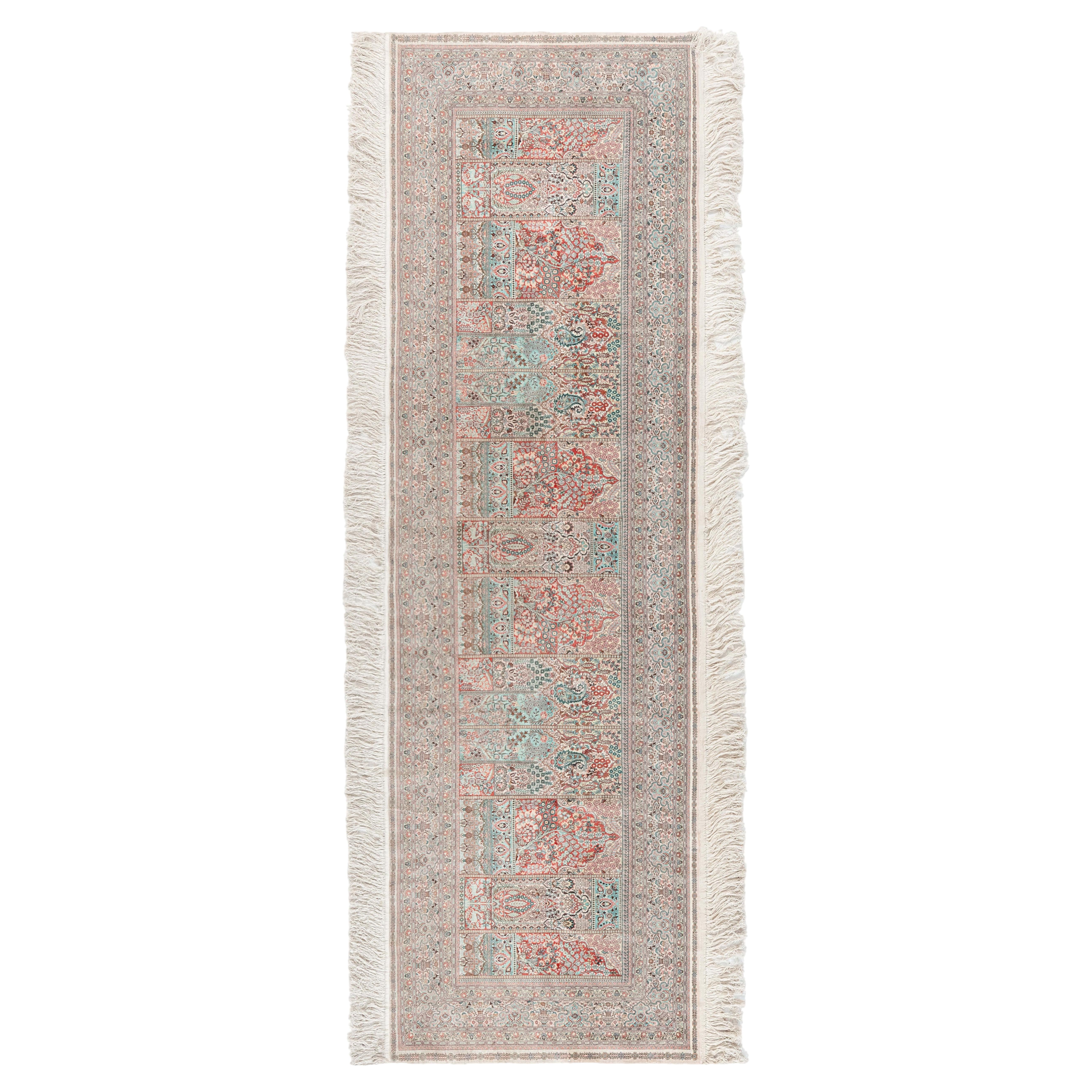Contemporary Egyptian Silk Runner by Doris Leslie Blau For Sale